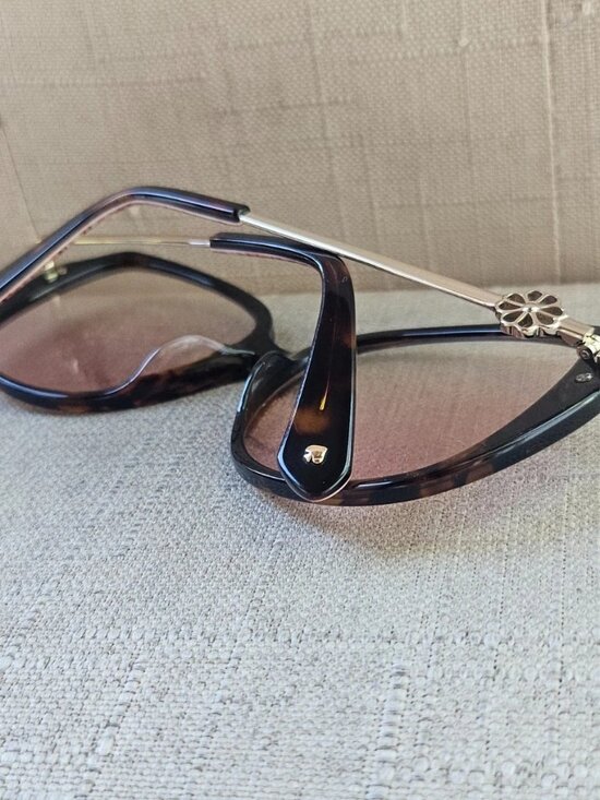 Kate Spade New York Women Sunglasses TALIYAH 086HA Eyewear Tortoise/Gold Shades